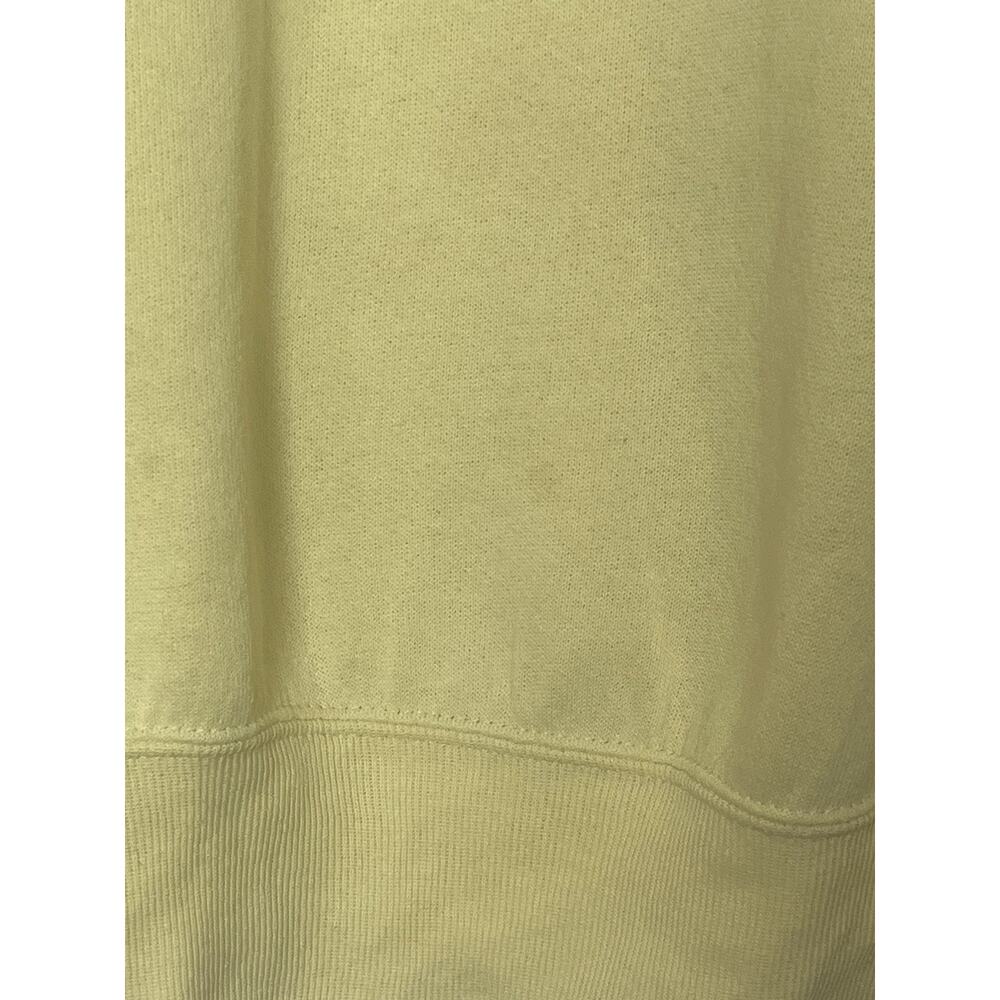 Vintage 80’s Honolulu Hawaii Tops Short Sleeve Surf Sweatshirt Sz Medium Yellow - Picture 6 of 8